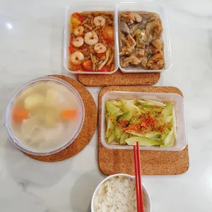 Trial Tingkat - 3 Dishes + 1 soup/ 4 Dishes (5 days)