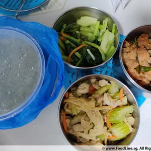 Dinner Tingkat (20 Days, 3 Dishes + Soup OR 4 Dishes)