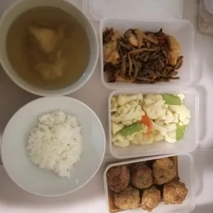 Tingkat - 3 Dishes + 1 soup/ 4 Dishes  (20 days)