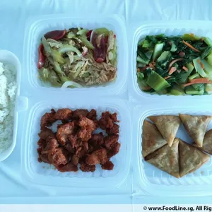 Lunch Tingkat (20 Days, 3 Dishes + Soup OR 4 Dishes)