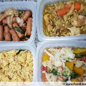 Lunch Tingkat (20 Days, 3 Dishes + Soup OR 4 Dishes)