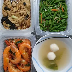 Dinner Tingkat (20 Days, 3 Dishes + Soup OR 4 Dishes)