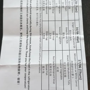 Jessie Catering Tingkat Meal - 3 dishes + 1 soup/ 4 dishes (5 days)