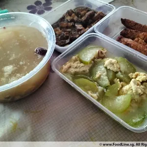 Tingkat - 3 Dishes + 1 soup/ 4 Dishes  (20 days)