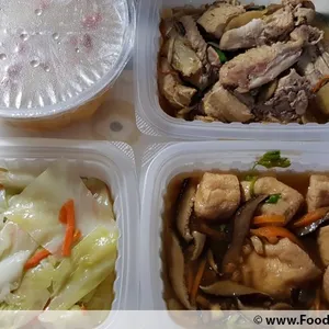 Lunch/Dinner Tingkat (5 Days, 3 Dishes + Soup OR 4 Dishes)