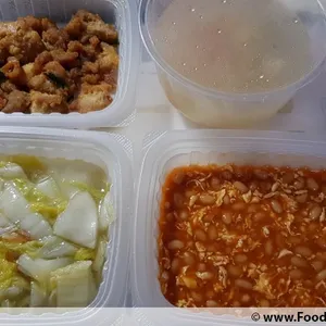 Lunch/Dinner Tingkat (5 Days, 3 Dishes + Soup OR 4 Dishes)
