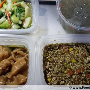 Lunch/Dinner Tingkat (5 Days, 3 Dishes + Soup OR 4 Dishes)