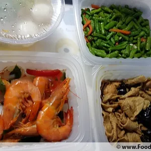 Lunch/Dinner Tingkat (5 Days, 3 Dishes + Soup OR 4 Dishes)