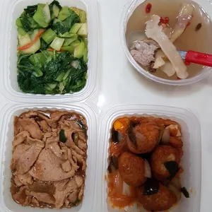 Dinner Tingkat (20 Days, 3 Dishes + Soup OR 4 Dishes)