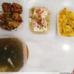 Lunch Tingkat Package (5 Days, 3 Dishes + Soup OR 4 Dishes)