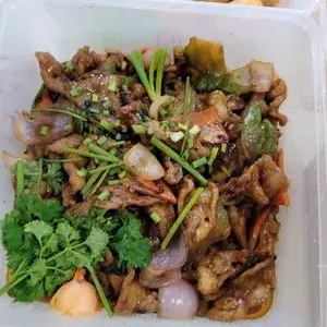 苦瓜黑豆鼓炒肉片 Sliced Pork w/ Bittergourd (NEW)