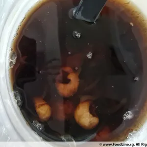 Chilled Grass Jelly & Longan