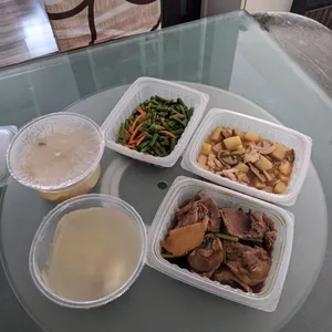 Lunch Tingkat (20 Days, 3 Dishes + Soup OR 4 Dishes)