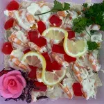 什果沙律虾球 (去壳) Salad Prawn w/ Cocktail (De-Shell)