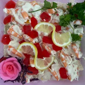 什果沙律虾球 (去壳) Salad Prawn w/ Cocktail (De-Shell)