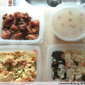 Lunch Tingkat (20 Days, 3 Dishes + Soup OR 4 Dishes)