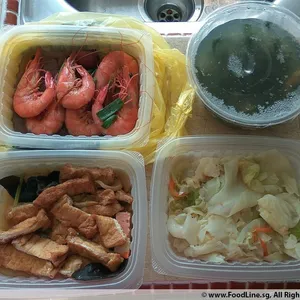 Lunch Tingkat (20 Days, 3 Dishes + Soup OR 4 Dishes)