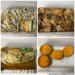 Tingkat Menu (20 Days) in Microwavable Container