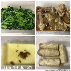 Tingkat Menu (20 Days) in Microwavable Container