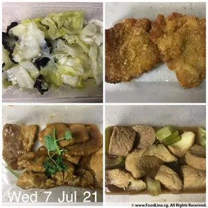 Tingkat Menu (20 Days) in Microwavable Container