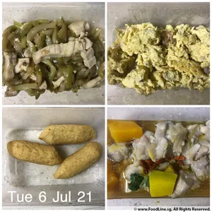 Tingkat Menu (20 Days) in Microwavable Container