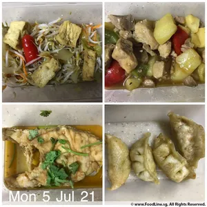Tingkat Menu (20 Days) in Microwavable Container