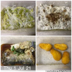 Tingkat Menu (20 Days) in Microwavable Container