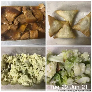 Tingkat Menu (20 Days) in Microwavable Container