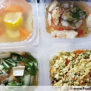Lunch Tingkat Package (10 Days, 3 Dishes + Soup OR 4 Dishes)