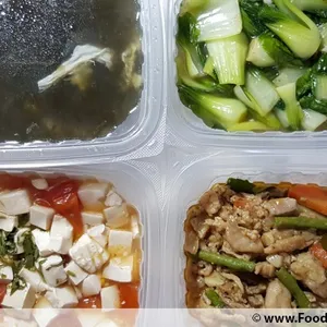 Lunch Tingkat Package (10 Days, 3 Dishes + Soup OR 4 Dishes)