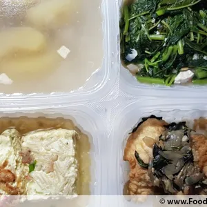 Lunch Tingkat Package (10 Days, 3 Dishes + Soup OR 4 Dishes)