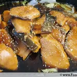 Baked Salmon w Teriyaki Sauce