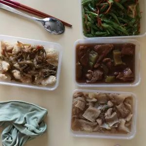 Tingkat - 3 Dishes + 1 soup/ 4 Dishes  (20 days)