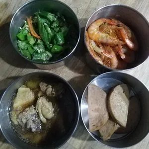 Dinner Tingkat (20 Days, 3 Dishes + Soup OR 4 Dishes)