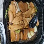 Baby Cabbage with King Mushroom & Bean Sheet 鲜鲍菇豆根娃娃菜