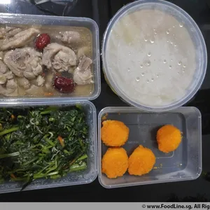 Jessie Catering Tingkat Meal - 3 dishes + 1 soup/ 4 dishes (10 days) - Promotion!