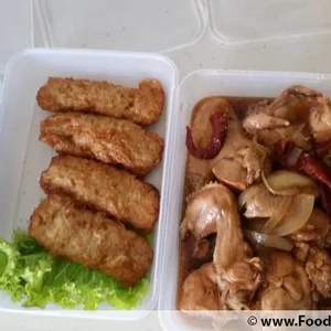 Tingkat - 3 Dishes + 1 soup/ 4 Dishes  (20 days)