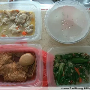 Lunch Tingkat (20 Days, 3 Dishes + Soup OR 4 Dishes)