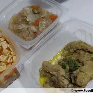 Dinner Tingkat Package (5 Days, 3 Dishes + Soup OR 4 Dishes)