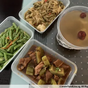 Trial Tingkat - 3 Dishes + 1 soup/ 4 Dishes (5 days)