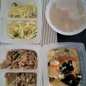 Lunch Tingkat (20 Days, 3 Dishes + Soup OR 4 Dishes)