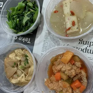 Trial Tingkat - 3 Dishes + 1 soup/ 4 Dishes (5 days)