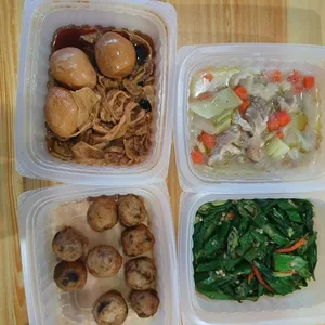 Dinner Tingkat (20 Days, 3 Dishes + Soup OR 4 Dishes)