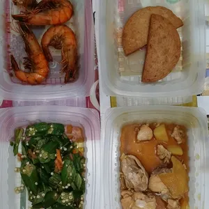 Lunch Tingkat (20 Days, 3 Dishes + Soup OR 4 Dishes)