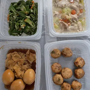 Dinner Tingkat (20 Days, 3 Dishes + Soup OR 4 Dishes)