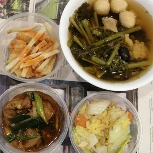 Tingkat - 3 Dishes + 1 soup/ 4 Dishes  (20 days)