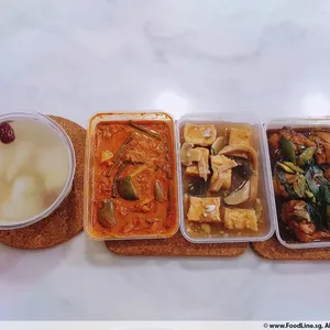 Trial Tingkat - 3 Dishes + 1 soup/ 4 Dishes (5 days)