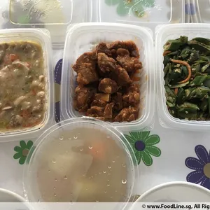 Lunch/Dinner Tingkat (5 Days, 3 Dishes + Soup OR 4 Dishes)