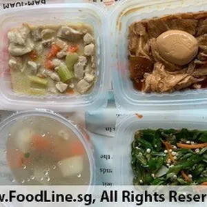 Lunch/Dinner Tingkat (10 Days, 3 Dishes + Soup OR 4 Dishes)