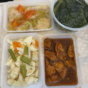 Tingkat - 3 Dishes + 1 soup/ 4 Dishes  (20 days)